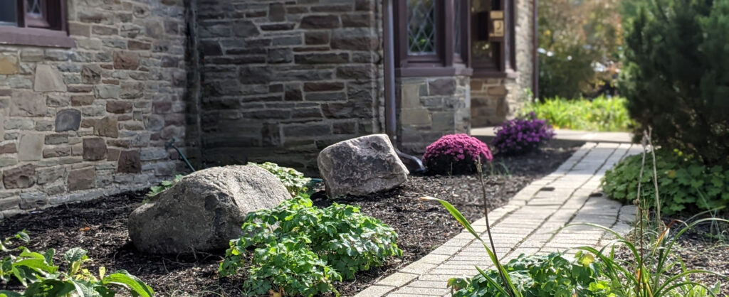 Entrance to the Village of Cayuga Heights Offices